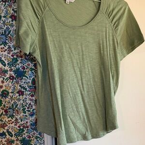 Liverpool Light Green Short Sleeve Top